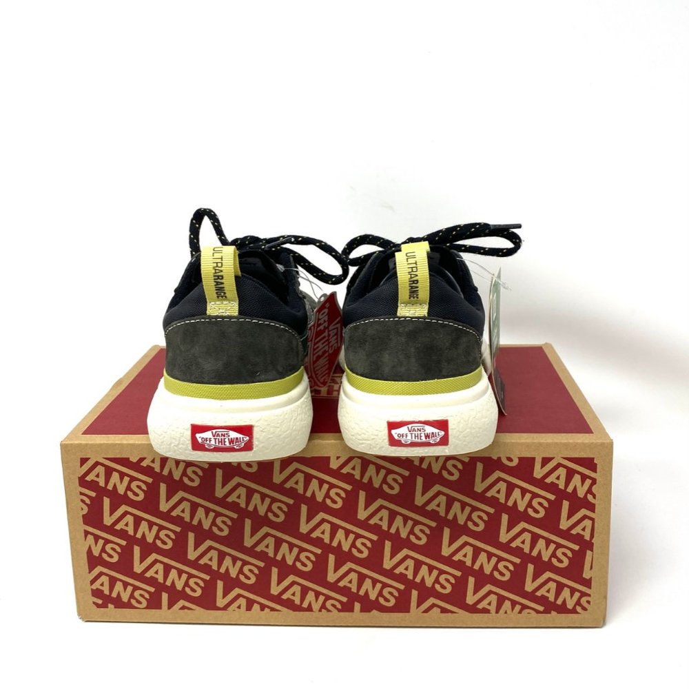 Vans Ultrarange Exo Women's Sizes 8.5 9.5 Black Olive Canvas Skate VN0A4UUP2WK - Picture 5 of 11